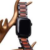 Wooden Strap ( Red Wolf )