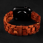 Apple Strap ( Red Moose ) - Elfen Watches - Wooden Watch